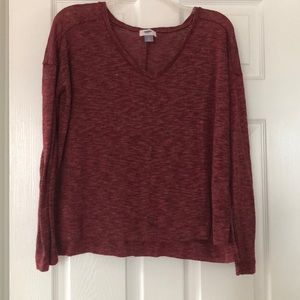 V-neck lightweight sweater perfect for layering!